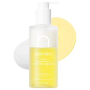 Hamel Гидрофильное средство для умывания Double Shot Oil to Foam Cleanser, 200 ml